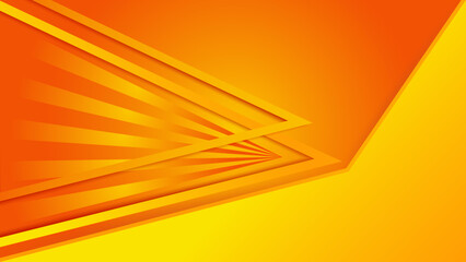 Modern orange and yellow gradient abstract background. Design for poster, template on web, backdrop, banner, brochure, website, flyer, landing page, presentation, certificate, and webinar