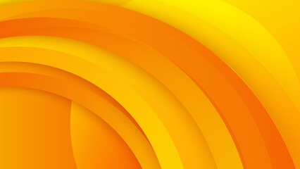 Modern orange and yellow gradient abstract background. Design for poster, template on web, backdrop, banner, brochure, website, flyer, landing page, presentation, certificate, and webinar