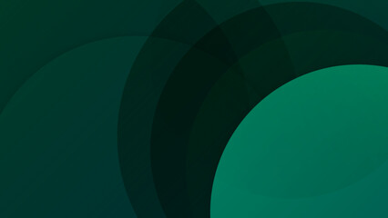 Modern dark green abstract geometric background wallpaper design. Design for poster, template on web, backdrop, banner, brochure, website, flyer, landing page, presentation, certificate, and webinar