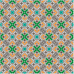 Seamless vector pattern. Background texture in geometric ornamental style.Repeat background.