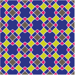 Fototapeta premium Seamless vector pattern. Background texture in geometric ornamental style.Repeat background.