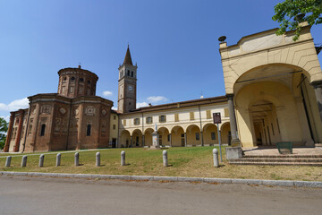 Naklejka premium Sanctuary of Misericordia, Castelleone,, Cremona, Italy