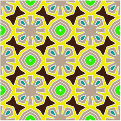 Seamless vector pattern. Background texture in geometric ornamental style.Repeat background.