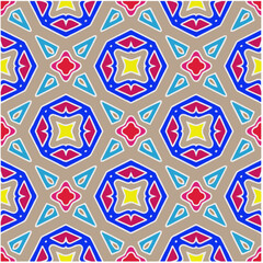 Seamless vector pattern. Background texture in geometric ornamental style.Repeat background.
