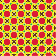 Seamless vector pattern. Background texture in geometric ornamental style.Repeat background.
