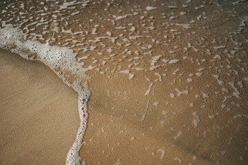 Wave on the beach.