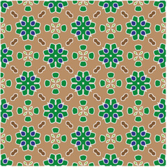 Seamless vector pattern. Background texture in geometric ornamental style.Repeat background.