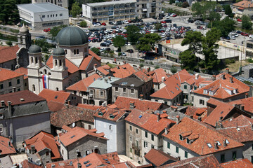 Montenegro, Crna Gora, Kotor, Sveti Nikola Serbian Orthodox church