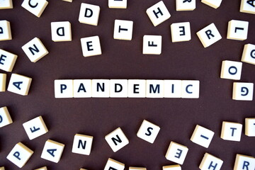 pandemic,  letters words or word arranged