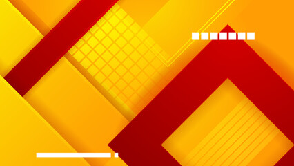 Abstract red and yellow background. Design for poster, template on web, backdrop, banner, brochure, website, flyer, landing page, presentation, certificate, and webinar