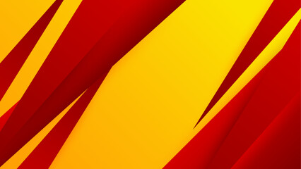 Abstract red and yellow background. Design for poster, template on web, backdrop, banner, brochure, website, flyer, landing page, presentation, certificate, and webinar