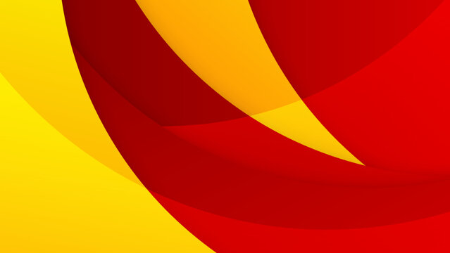 Abstract wavy red yellow background template  GEC Designs