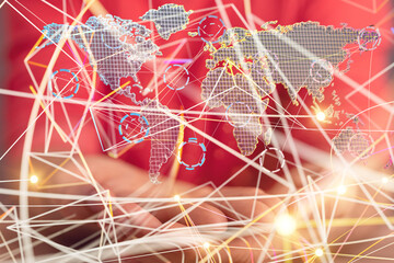 Structure of world economy, communication network..