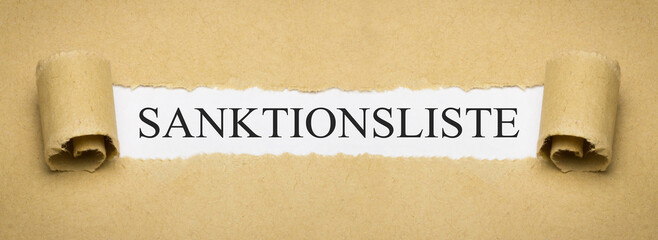 Sanktionsliste