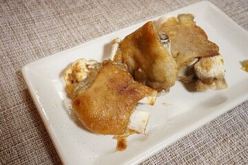 Japanese Food, Pork or Pig's Pettitoes - 日本料理 豚足