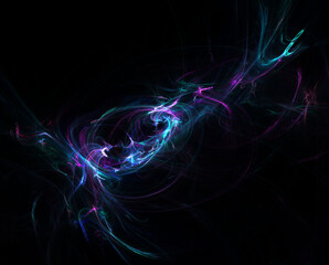 Cosmic Colors Energy Abstract