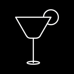 Cocktail Drink Vector Icon