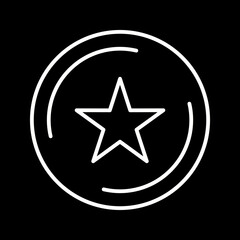 Unique Favorite Vector Icon