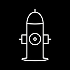 Unique Hydrant Vector Icon