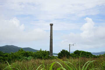 鹿児島 奄美大島 無線塔 一基
