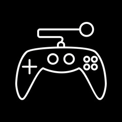 Unique Gaming Control Vector Icon