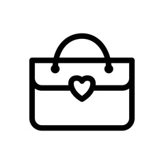 Bag icons. Women bag icon. Women bag icon vector design illustration. women bag icon for fashion. Women bag simple signs.
