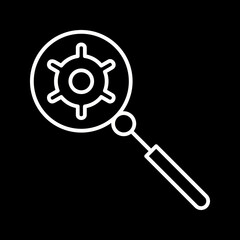 Unique Search Engine Optimizati Vector Icon