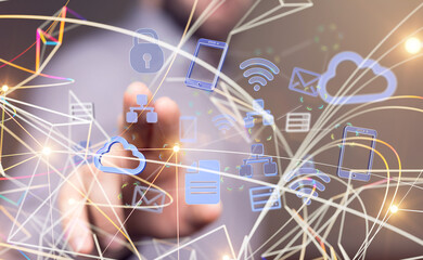 2d rendering Cloud computing, Cloud Computing Concept