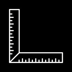 square Ruler Icon