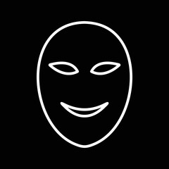 Ancient Face Mask Icon