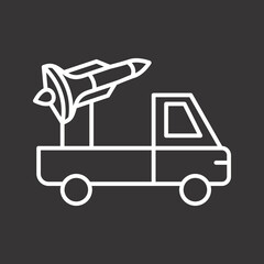 Missile Truck Icon
