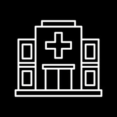 Obraz premium Hospital Icon