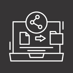 File Share Icon