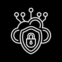 Cloud Security Icon
