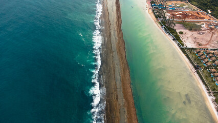 Praia Litoral Pernambuco Muro Alto Porto de Galinhas Ipojuca Arrecife Piscina Natural Ver&atilde;o Tropical Oceano Mar Areia Ondas Brasil Viagem Viajar Turismo Tur&iacute;stico