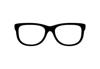 Glasses isolated on white background