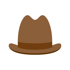 Hat isolated on white background