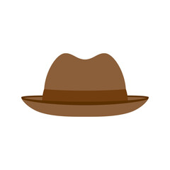 Hat isolated on white background