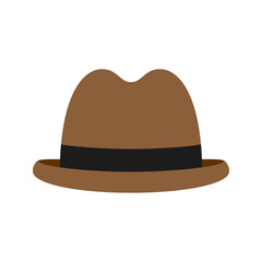 Hat isolated on white background