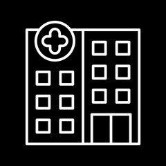 Fototapeta premium Hospital Icon