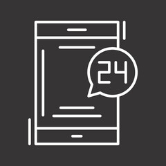 24 Hours Icon