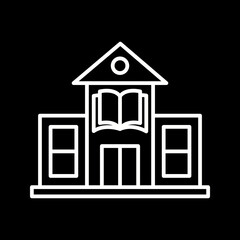 Library Building Icon