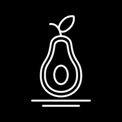 Avocado Icon