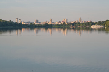 Fototapeta premium River Dnipro in Ukraine