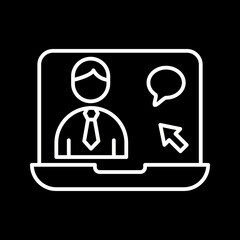 Online Interview Icon