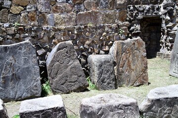 old stone grave