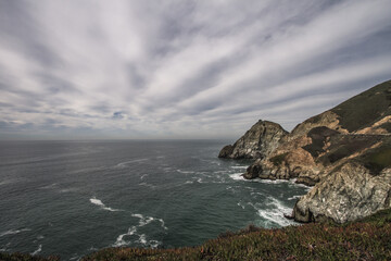 California Coast summer morning  