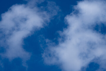 Cloud and Blue Sky Background