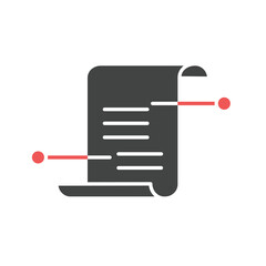 Contract terms and conditions icons  symbol vector elements for infographic web