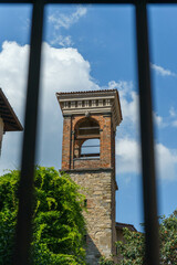 Bergamo, Italy old tower